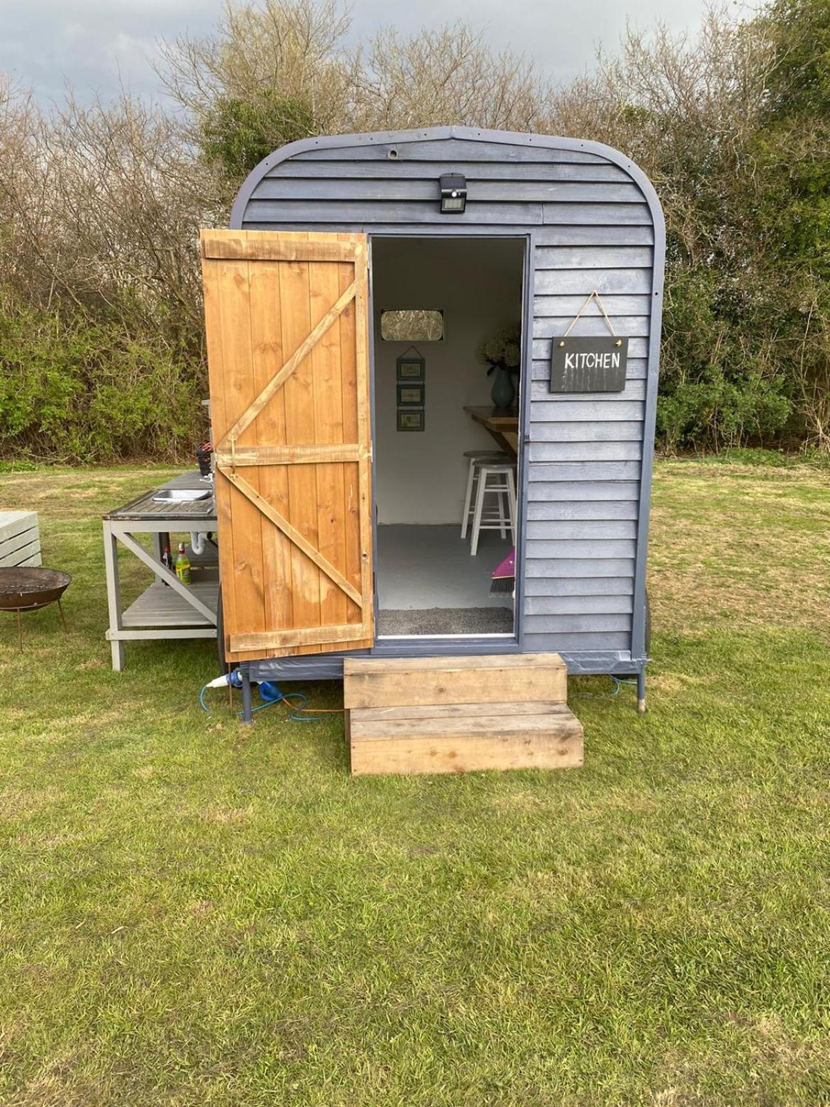 Hopgarden Glamping - Luxury 6M Bell Tent Wadhurst Esterno foto
