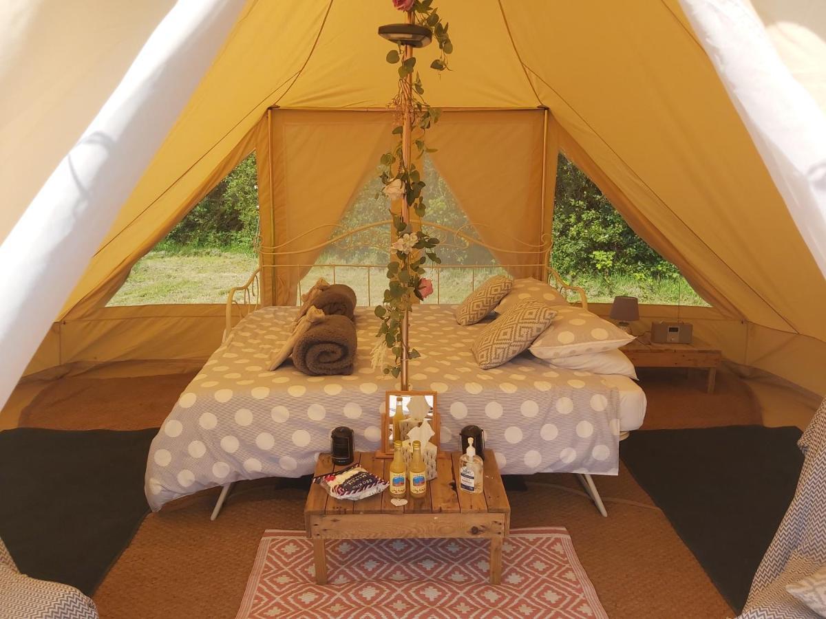 Hopgarden Glamping - Luxury 6M Bell Tent Wadhurst Esterno foto