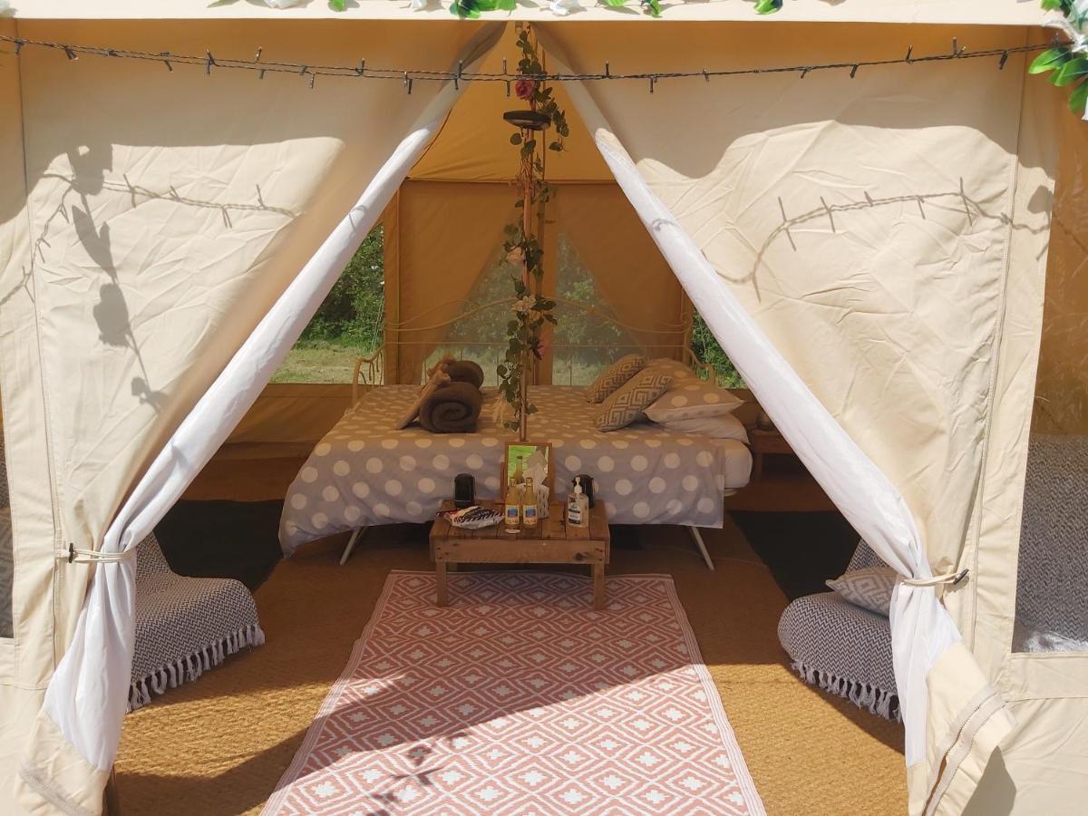 Hopgarden Glamping - Luxury 6M Bell Tent Wadhurst Esterno foto