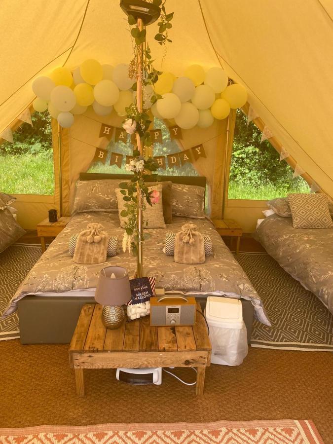 Hopgarden Glamping - Luxury 6M Bell Tent Wadhurst Esterno foto