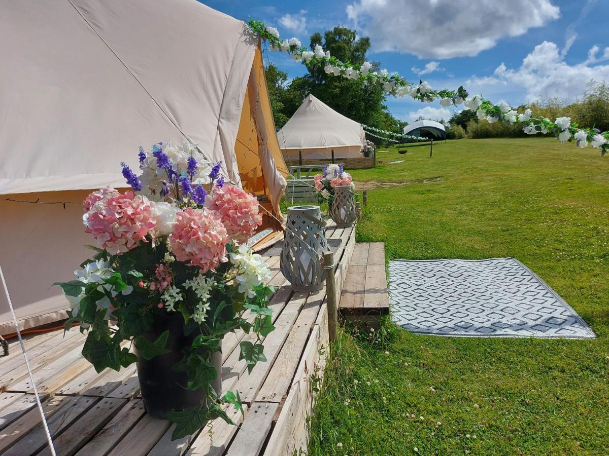 Hopgarden Glamping - Luxury 6M Bell Tent Wadhurst Esterno foto