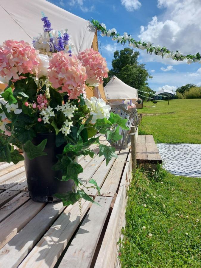 Hopgarden Glamping - Luxury 6M Bell Tent Wadhurst Esterno foto