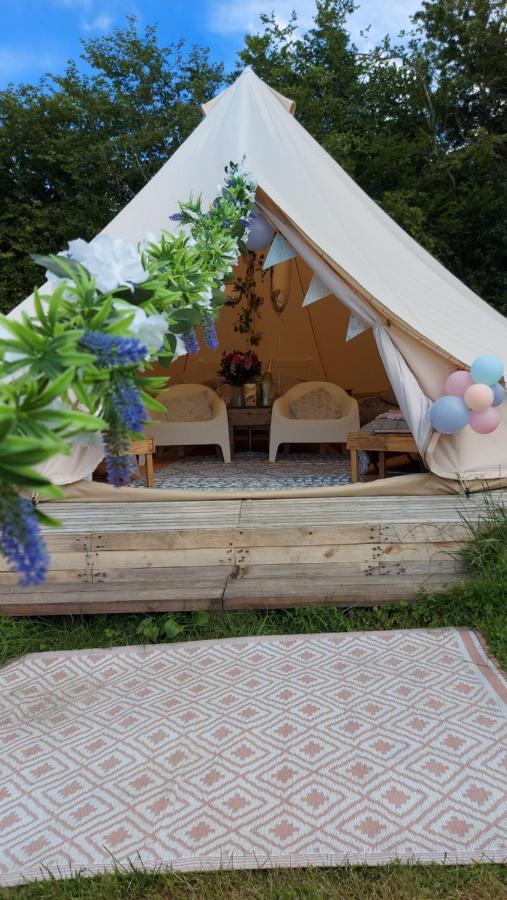 Hopgarden Glamping - Luxury 6M Bell Tent Wadhurst Esterno foto