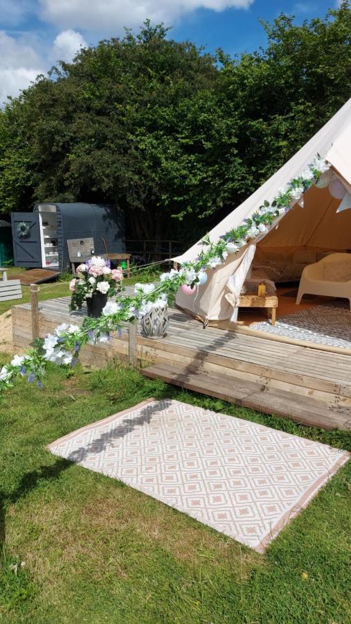 Hopgarden Glamping - Luxury 6M Bell Tent Wadhurst Esterno foto
