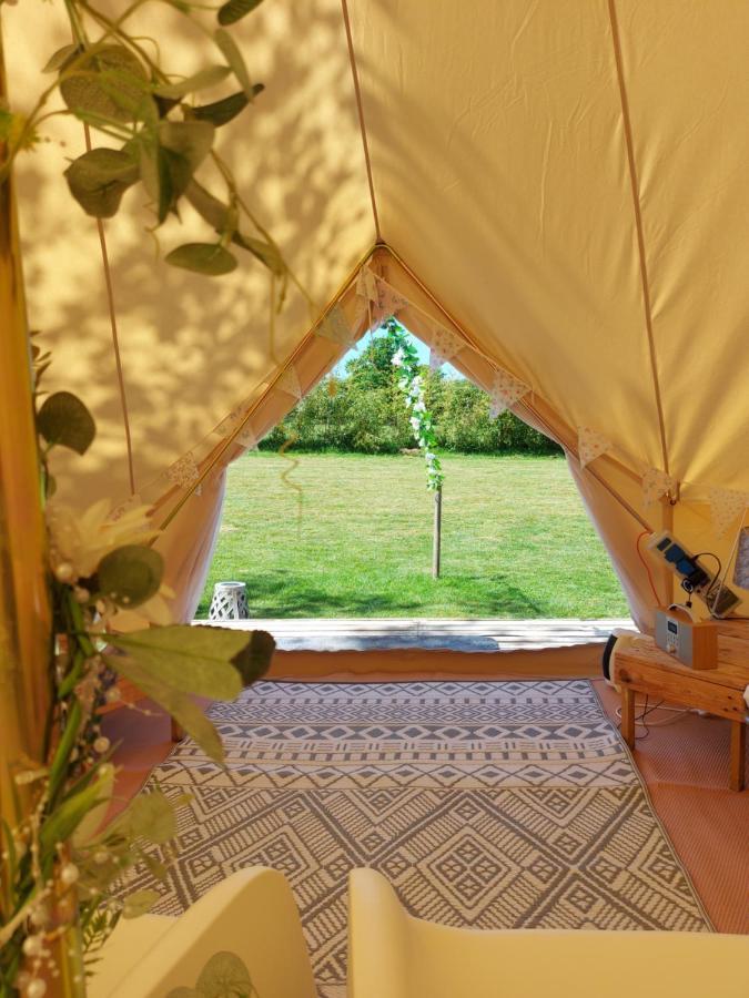 Hopgarden Glamping - Luxury 6M Bell Tent Wadhurst Esterno foto