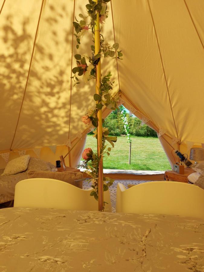 Hopgarden Glamping - Luxury 6M Bell Tent Wadhurst Esterno foto