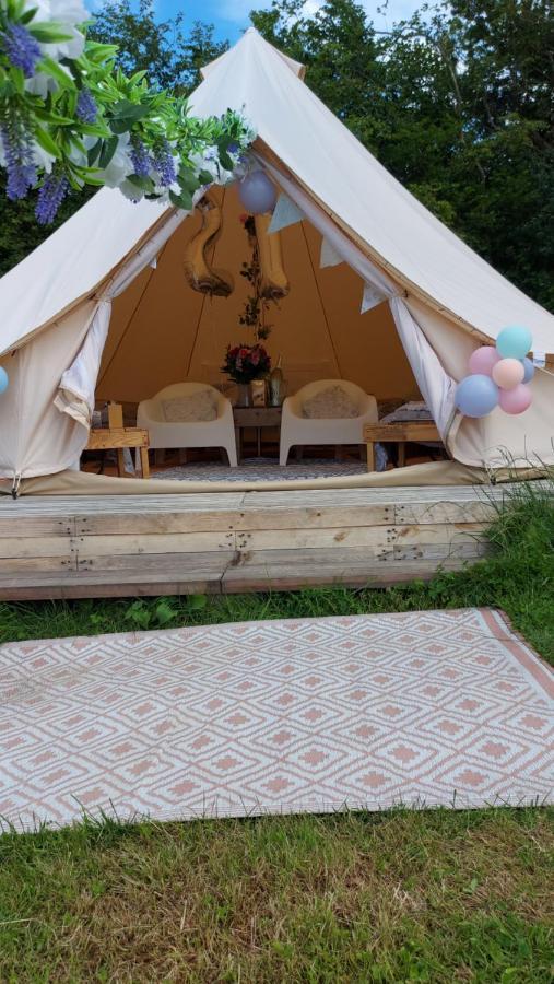 Hopgarden Glamping - Luxury 6M Bell Tent Wadhurst Esterno foto