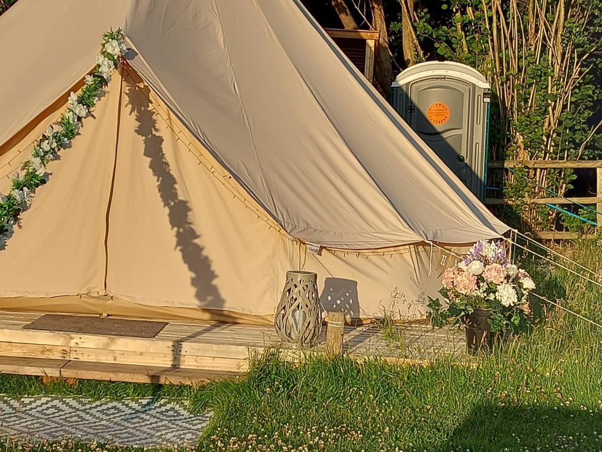 Hopgarden Glamping - Luxury 6M Bell Tent Wadhurst Esterno foto